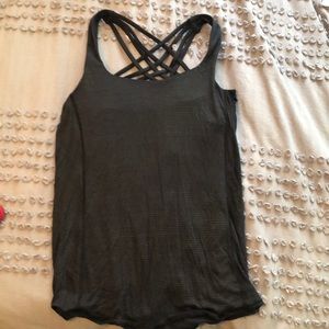 LULULEMON tank with bra built in